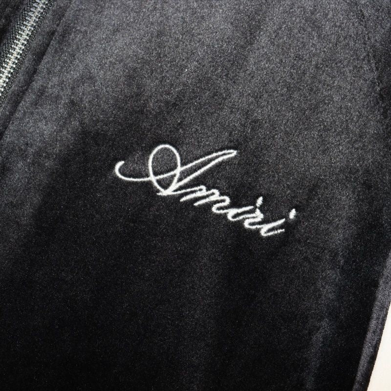 classic skeleton embroidered logo suit