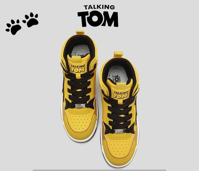 Talking Tom high-top sneakers