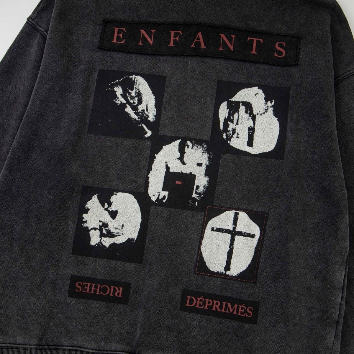 ERD Melancholy Rich Zip Hoodie Sweatshirt