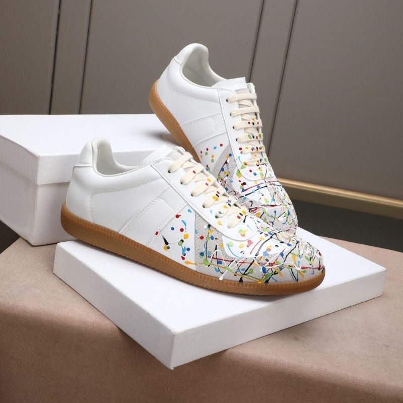 MG-Splatter Ink retro German training shoes