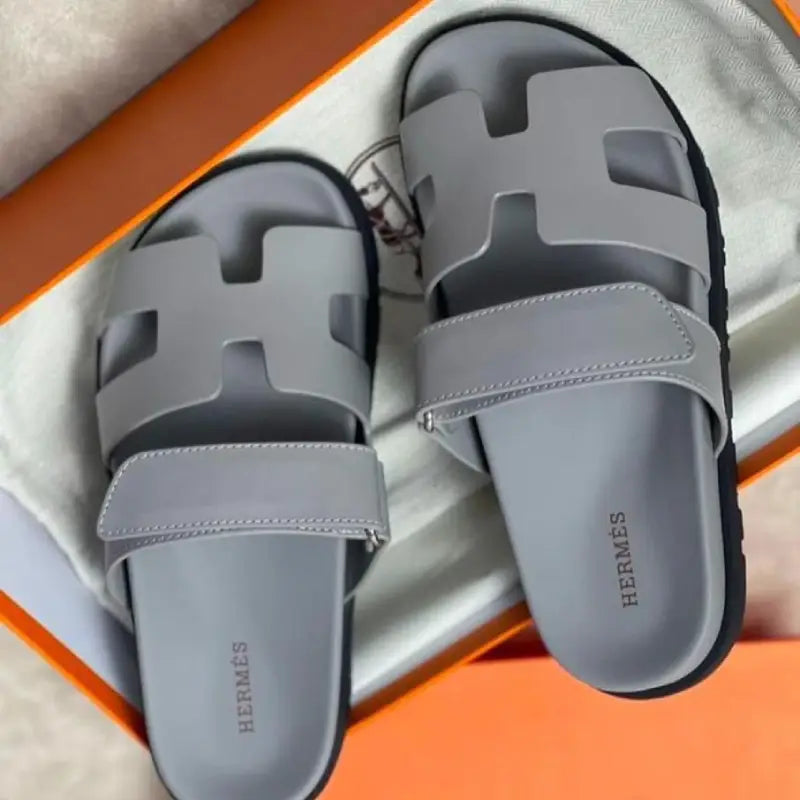 H-shaped no-tie Velcro slippers,