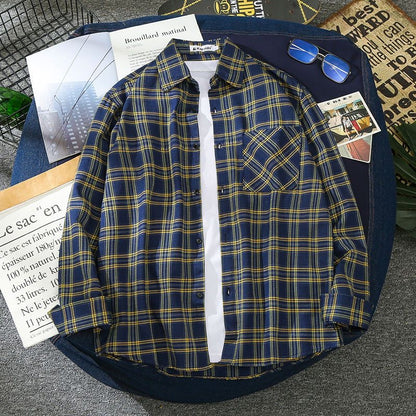 Plaid Long Sleeved Shirt