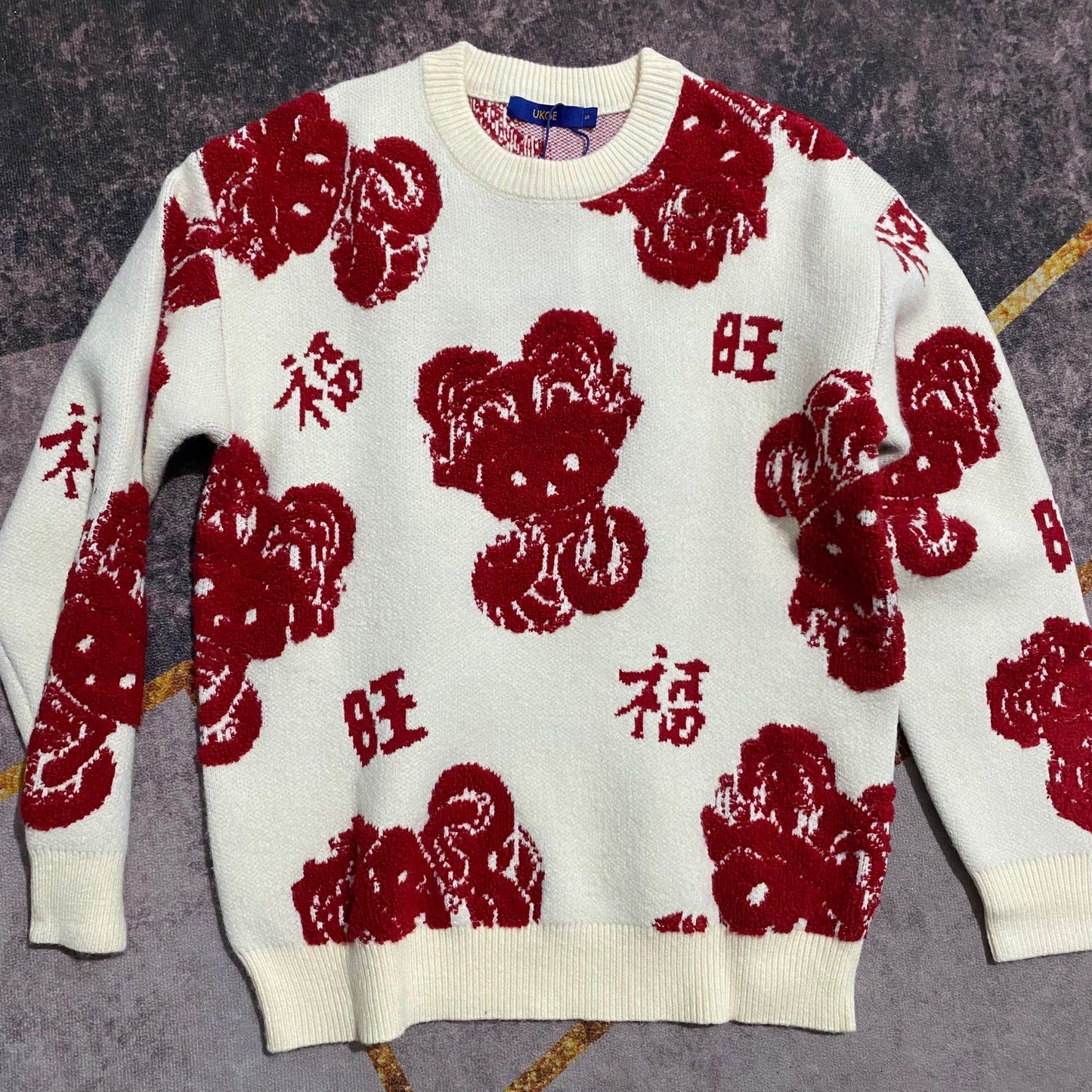 Winter style sweater