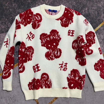 Winter style sweater