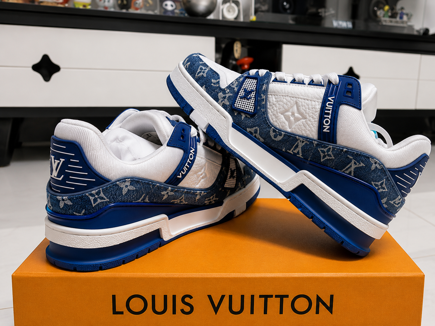LV-Putian Denim Casual Sneaker