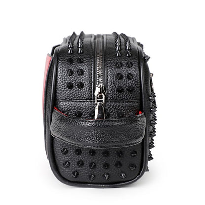 Christian-L style studded clutch bag
