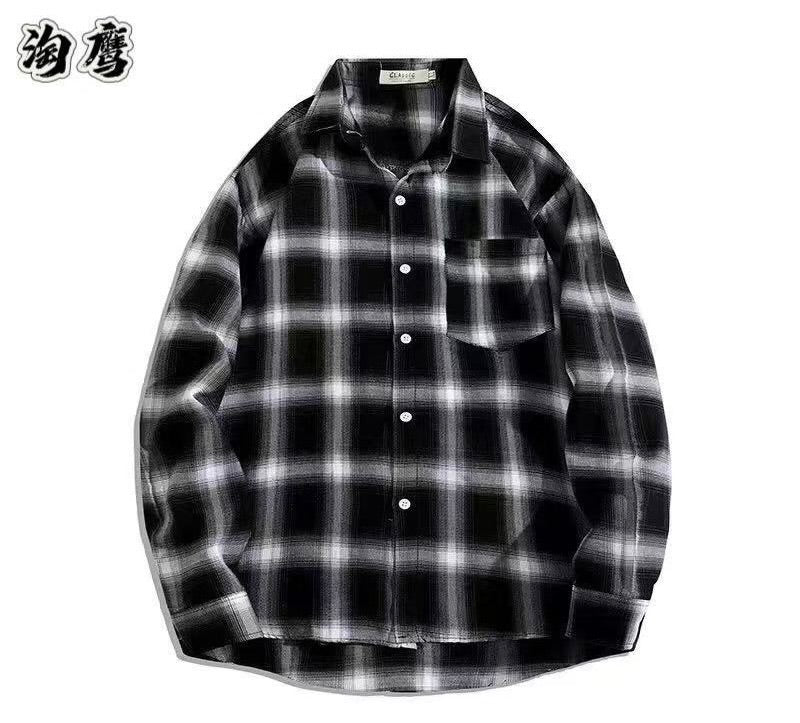 Plaid Long Sleeved Shirt