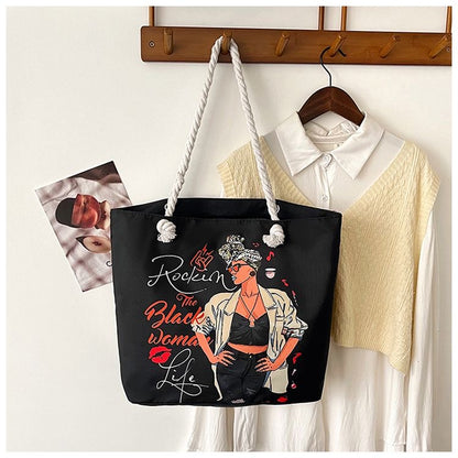 Cross-Border Canvas Tote Bags