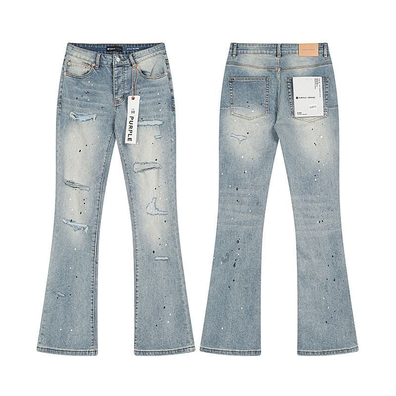 Purple Brand Retro Ripped Jeans
