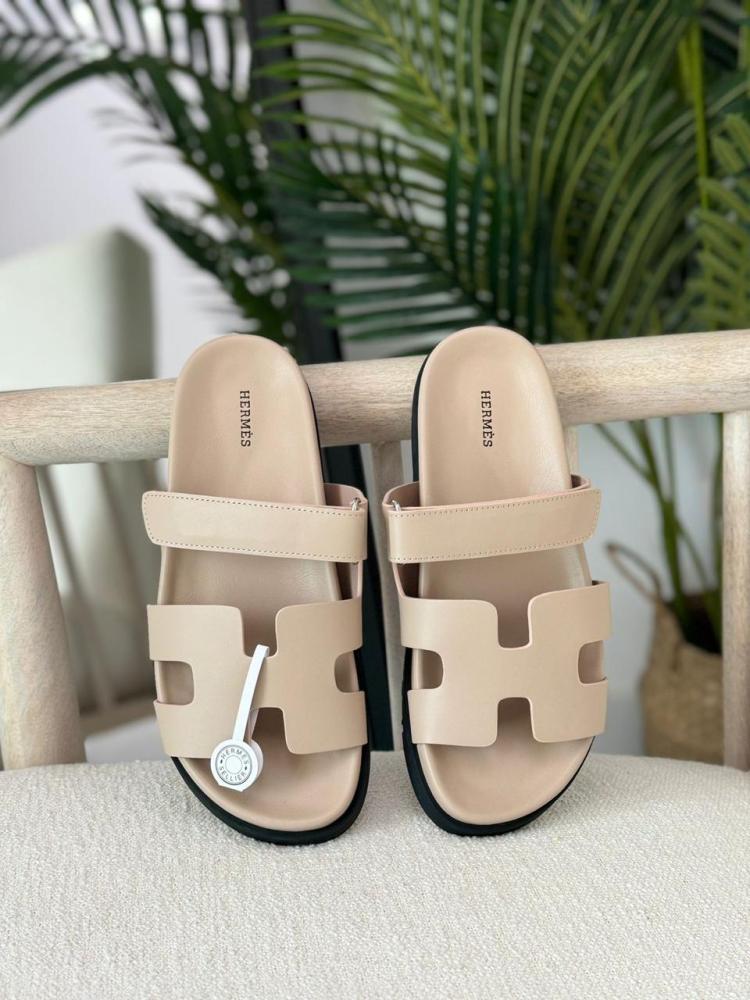 H-shaped no-tie Velcro slippers,