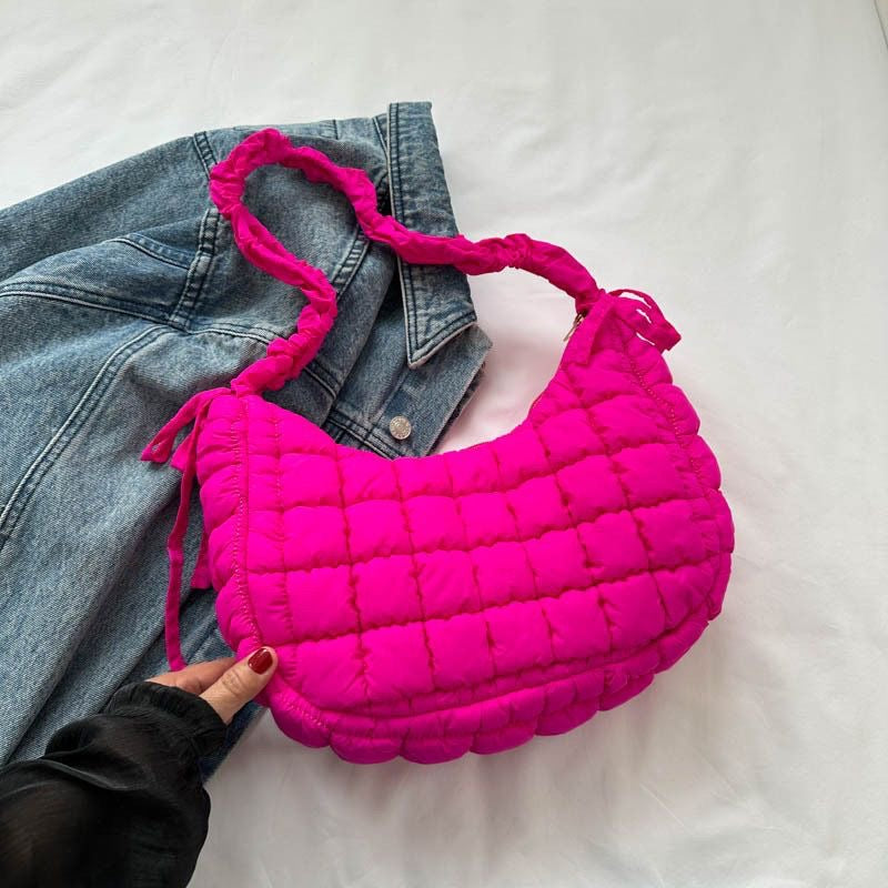 Women’s Dumpling-shaped lightweight shoulder crossbody bag
