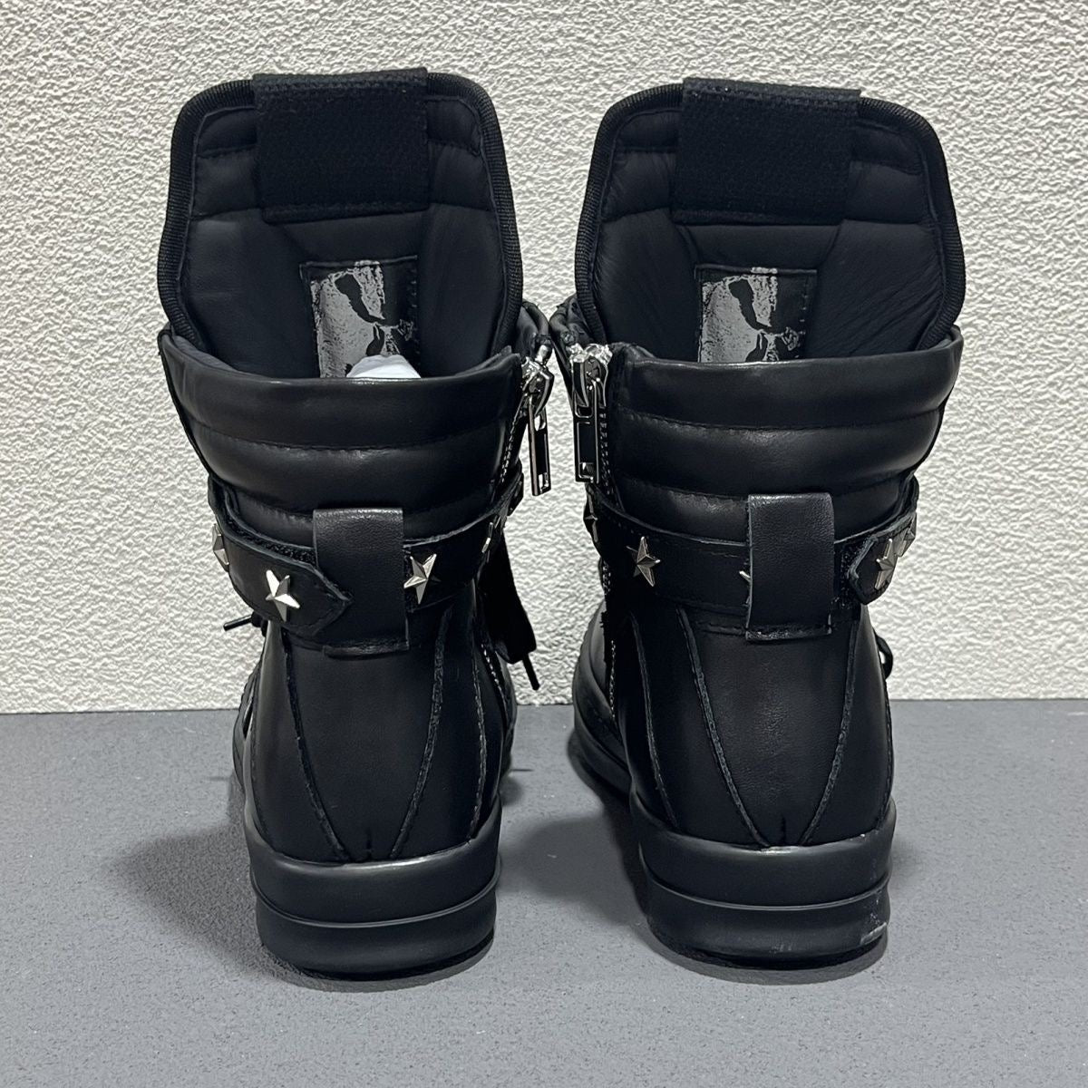 Men’s RO High top x top-grain cowhide leather Sneaker
