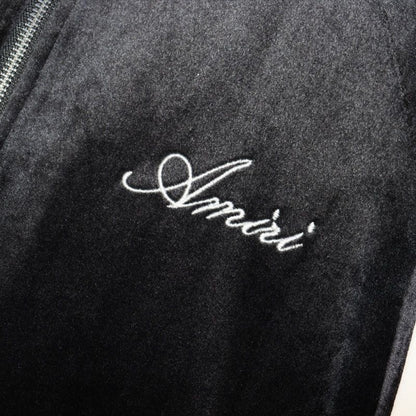 classic skeleton embroidered logo suit