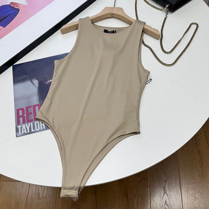 Slim Fit Vest Bodysuit