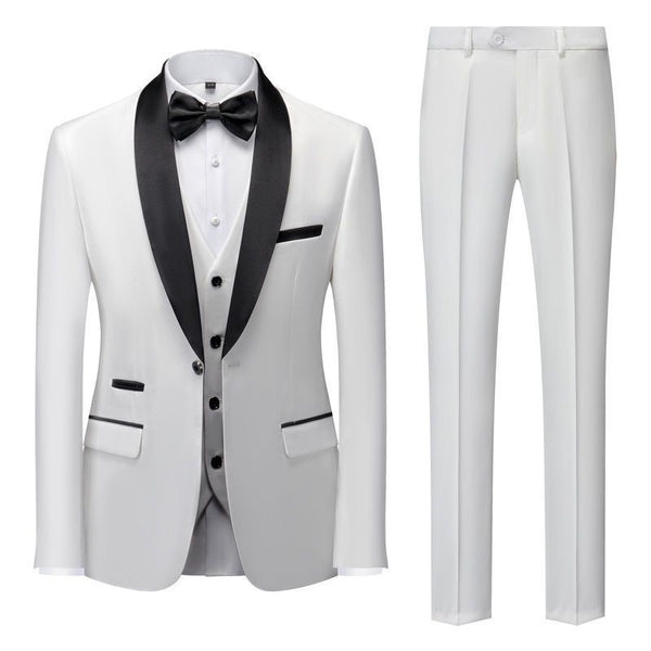 Men's Shawl Collar Suit Set
