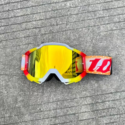 Donut-Shaped Motocross Goggles