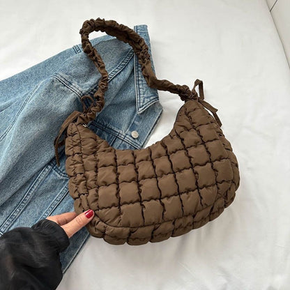 Women’s Dumpling-shaped lightweight shoulder crossbody bag