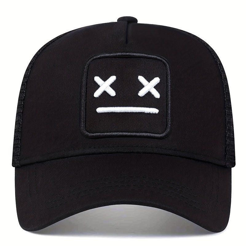 Sun-shading mesh baseball cap