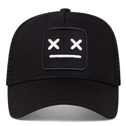 Sun-shading mesh baseball cap