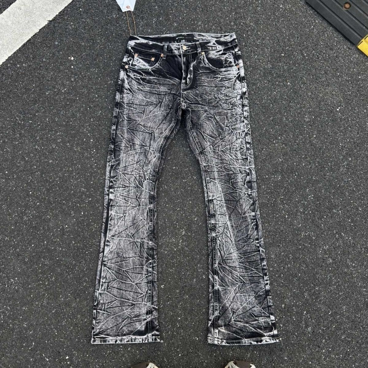 High-Street Vibe Pure denim jeans