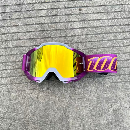 Donut-Shaped Motocross Goggles