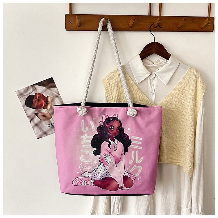 Cross-Border Canvas Tote Bags