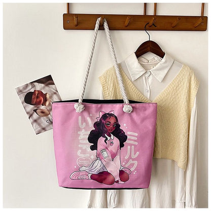 Cross-Border Canvas Tote Bags