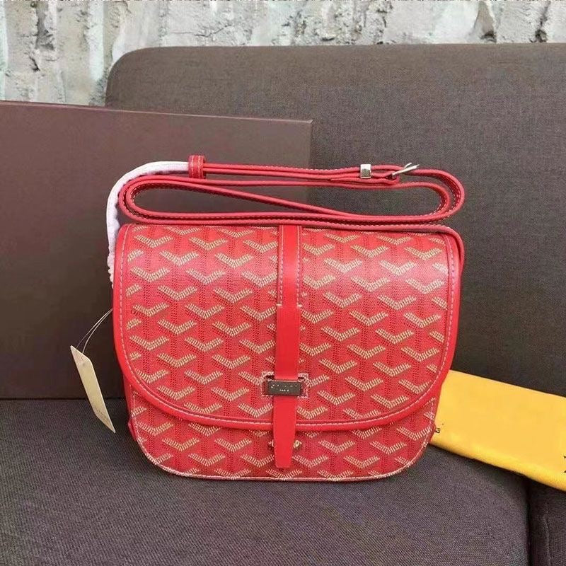 European and American retro classic single buckle bag