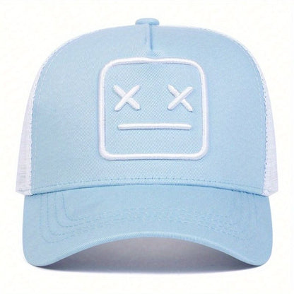 Sun-shading mesh baseball cap