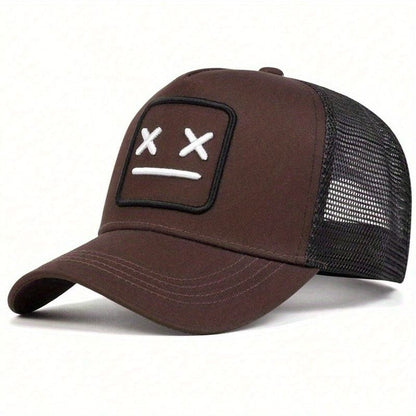 Sun-shading mesh baseball cap