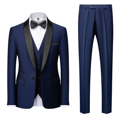 Men's Shawl Collar Suit Set