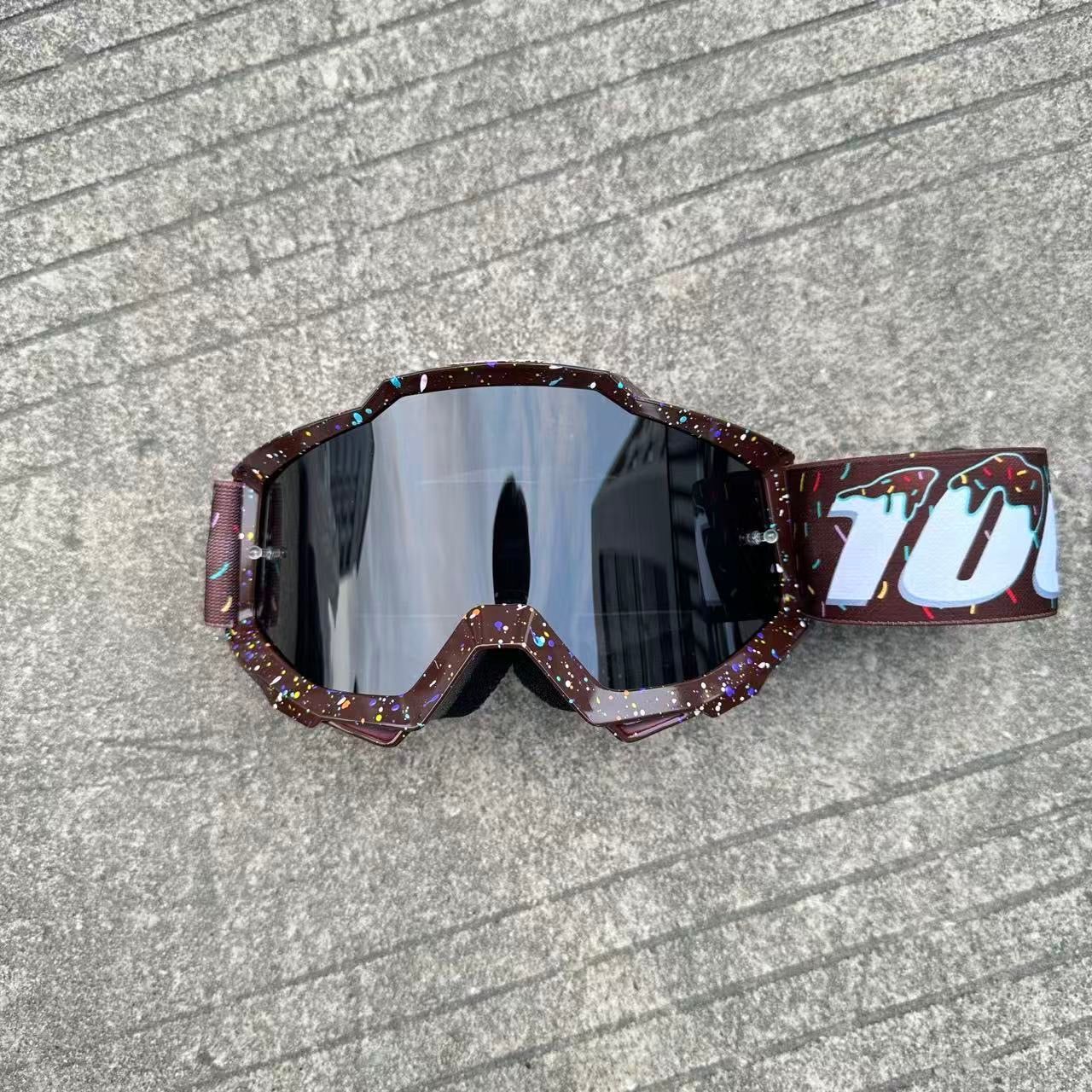 Donut-Shaped Motocross Goggles