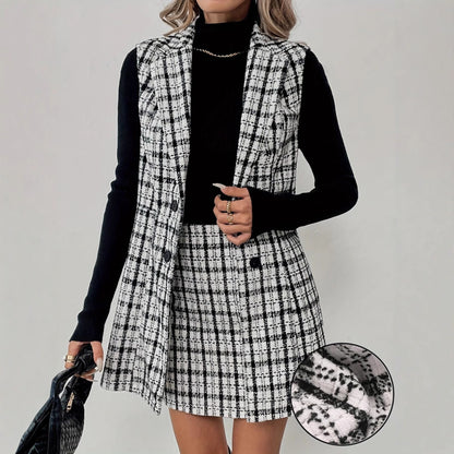 Hepburn-style Vintage Two-piece Set for Women