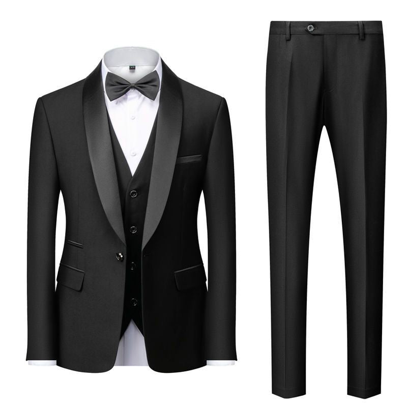 Men's Shawl Collar Suit Set