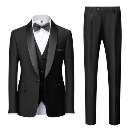 Men's Shawl Collar Suit Set