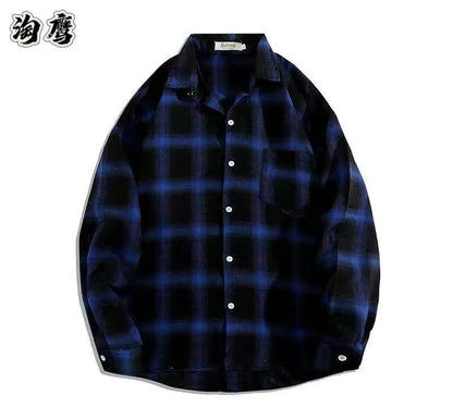 Plaid Long Sleeved Shirt