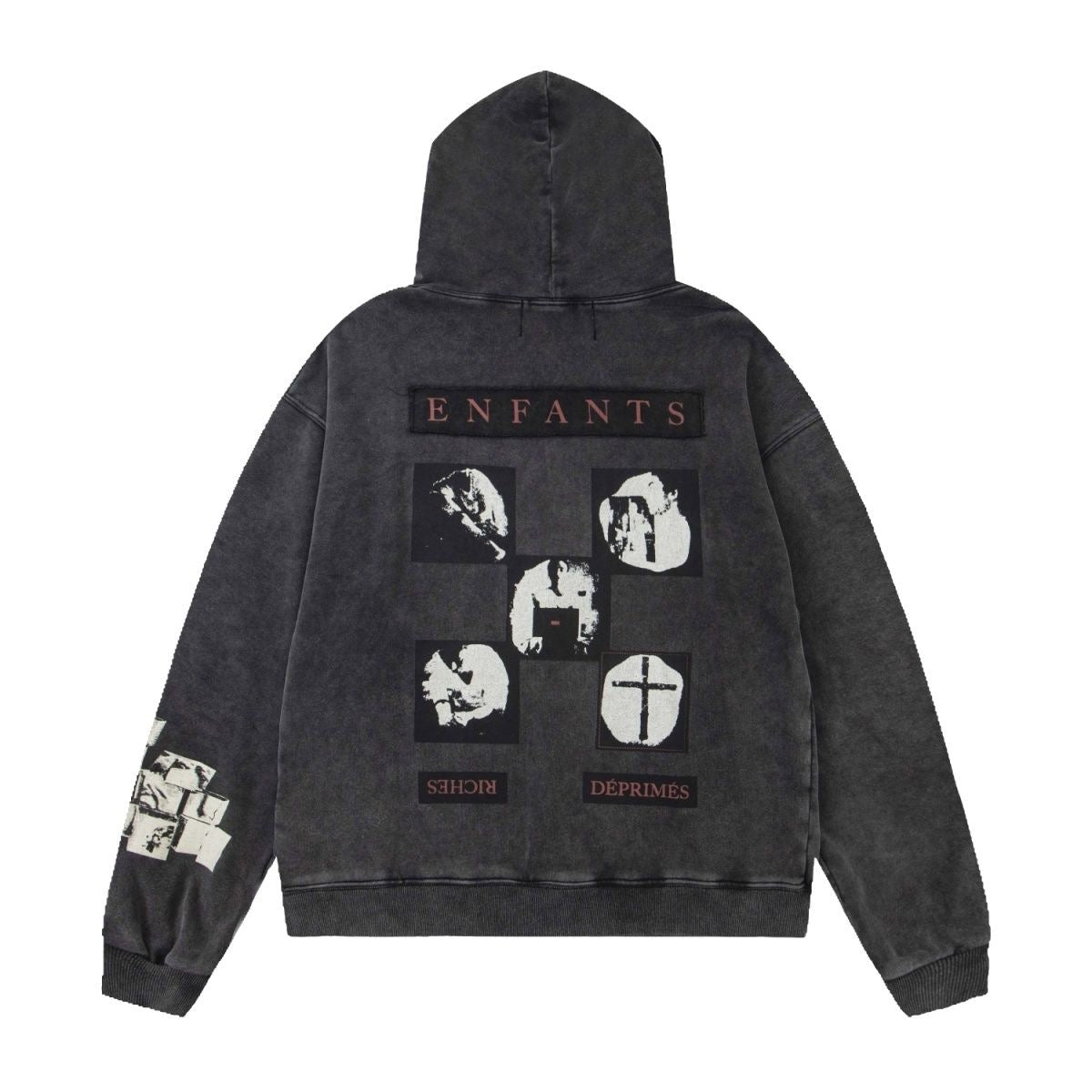 ERD Melancholy Rich Zip Hoodie Sweatshirt