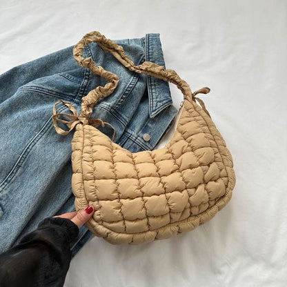 Women’s Dumpling-shaped lightweight shoulder crossbody bag