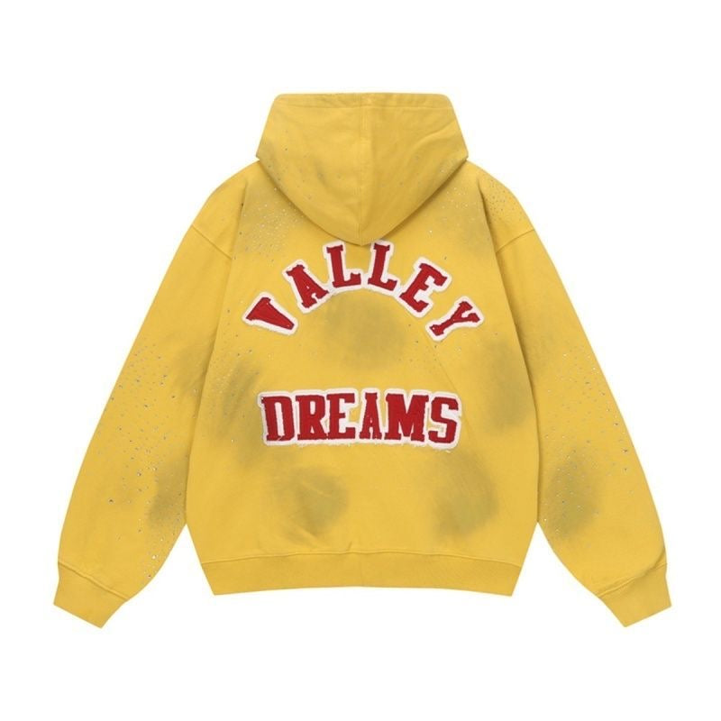 Vale Forever Embroidered Letter Rhinestone