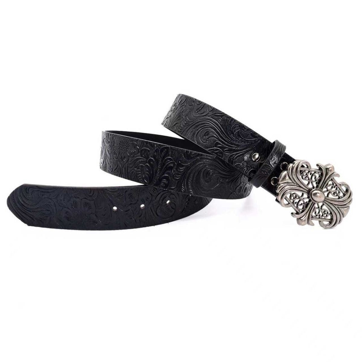 Vintage CH leather Belt
