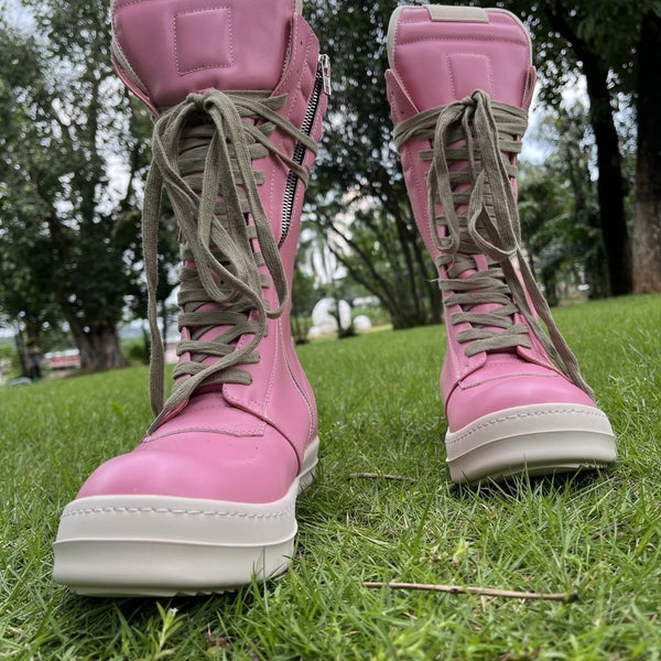 RO genuine leather high-top Sneaker