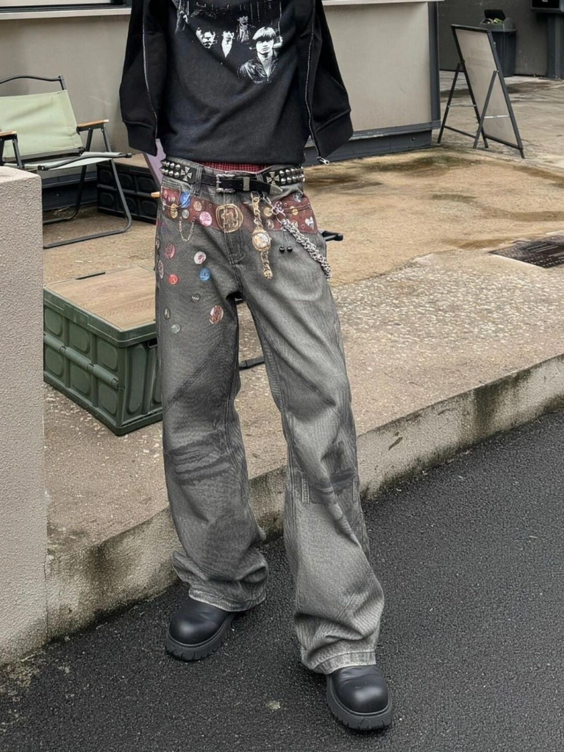 Summer American-Style Loose-Fit Vintage Jeans