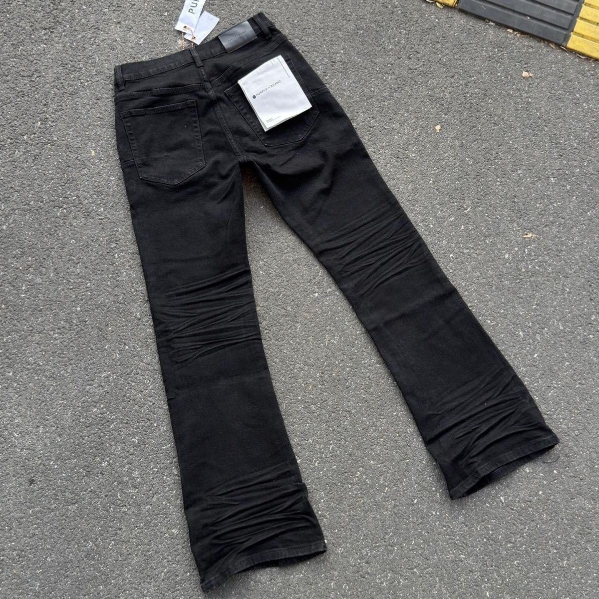 Purple High-Street Vibe Black jeans