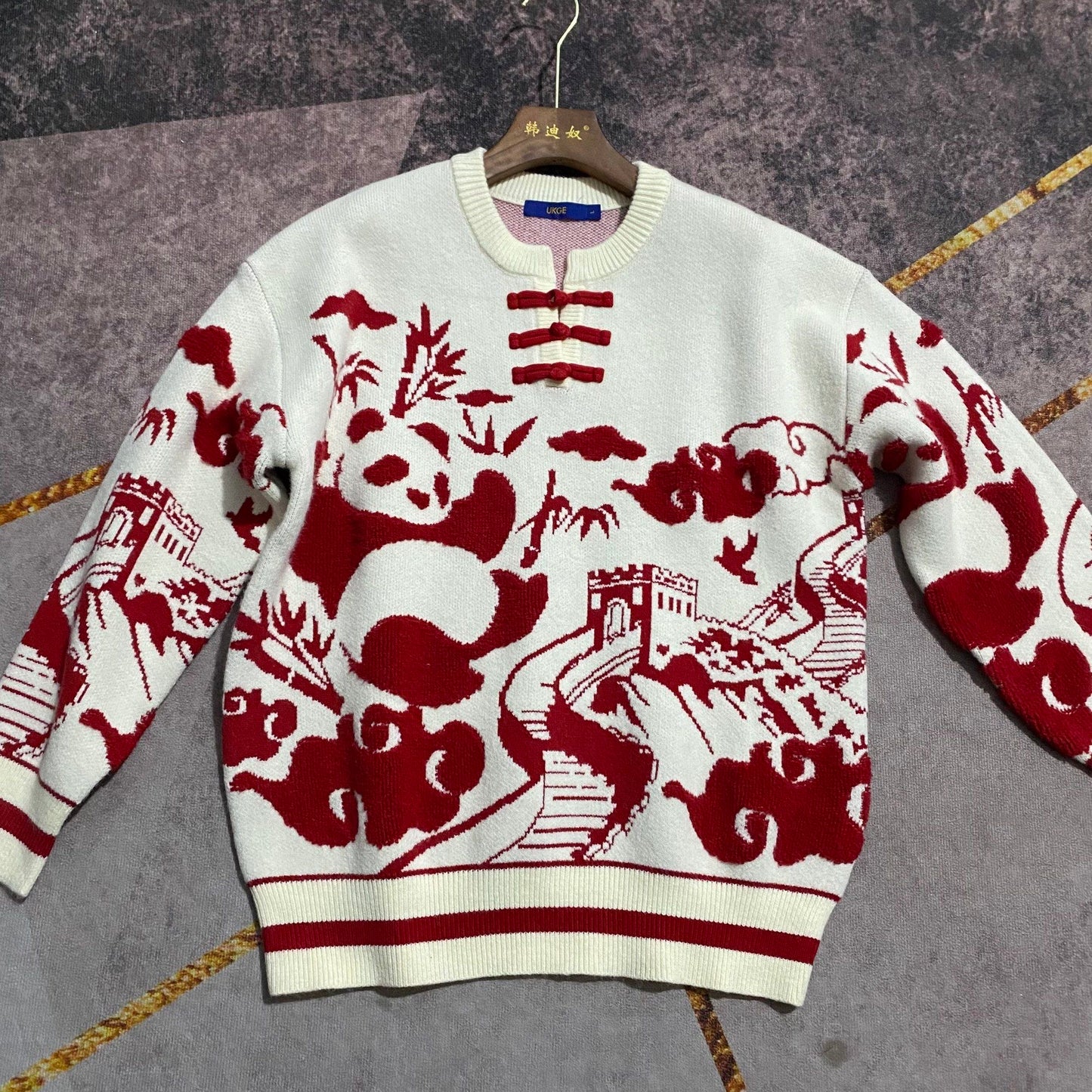 Winter style sweater