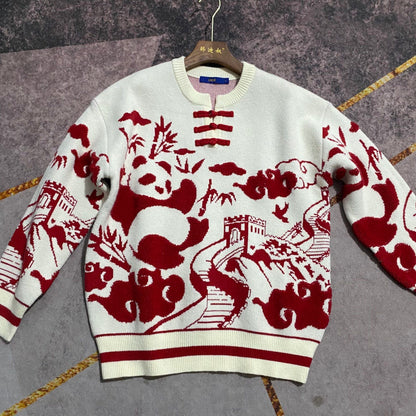 Winter style sweater