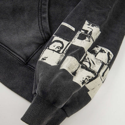 ERD Melancholy Rich Zip Hoodie Sweatshirt