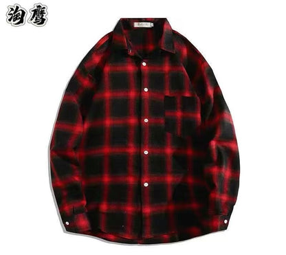 Plaid Long Sleeved Shirt