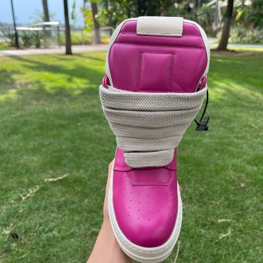 RO High top Jumbo lace sneaker