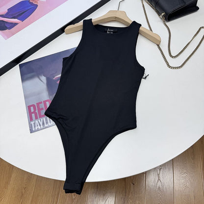 Slim Fit Vest Bodysuit