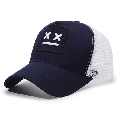 Sun-shading mesh baseball cap